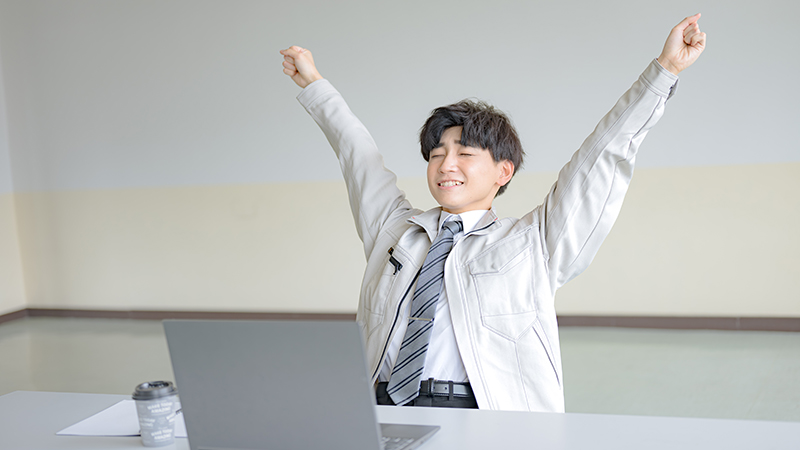 従業員の心理的負担を軽減イメージ