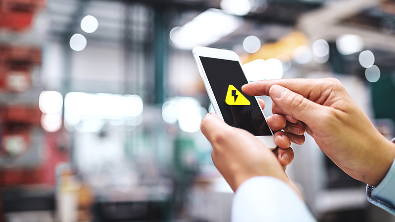 アラート通知イメージ